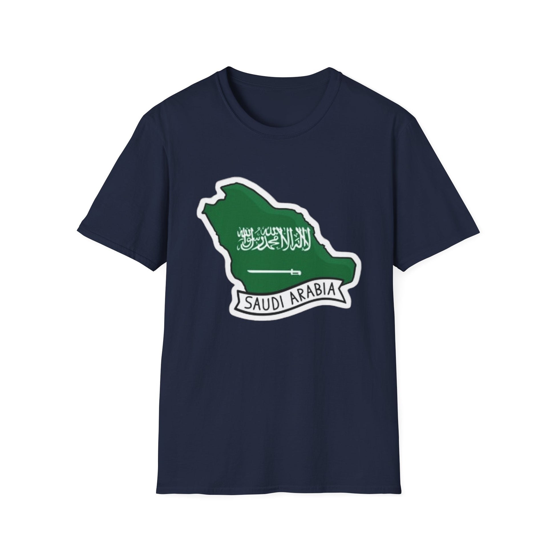 Saudi Arabia Map Unisex T-Shirt