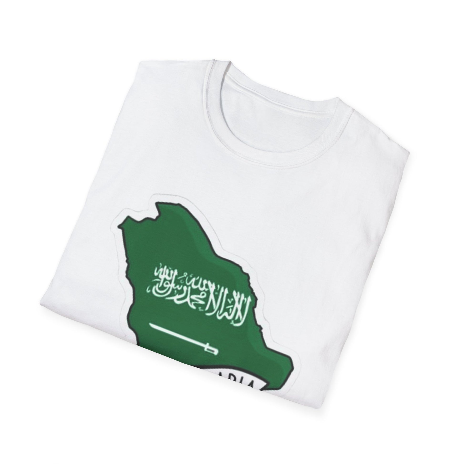Saudi Arabia Map Unisex T-Shirt