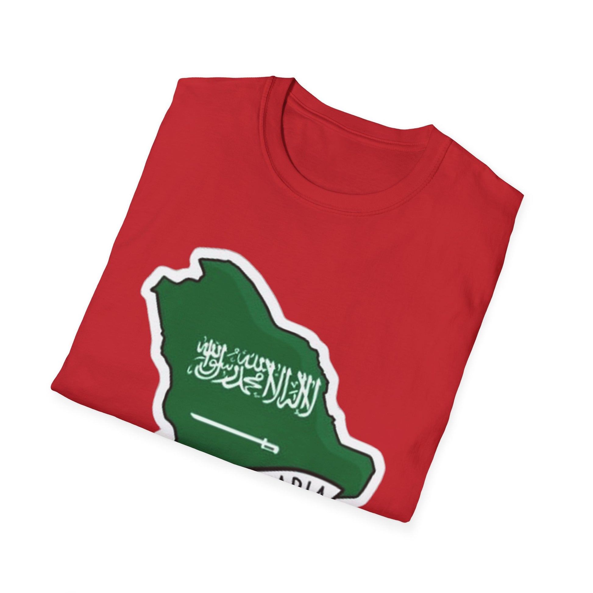 Saudi Arabia Map Unisex T-Shirt