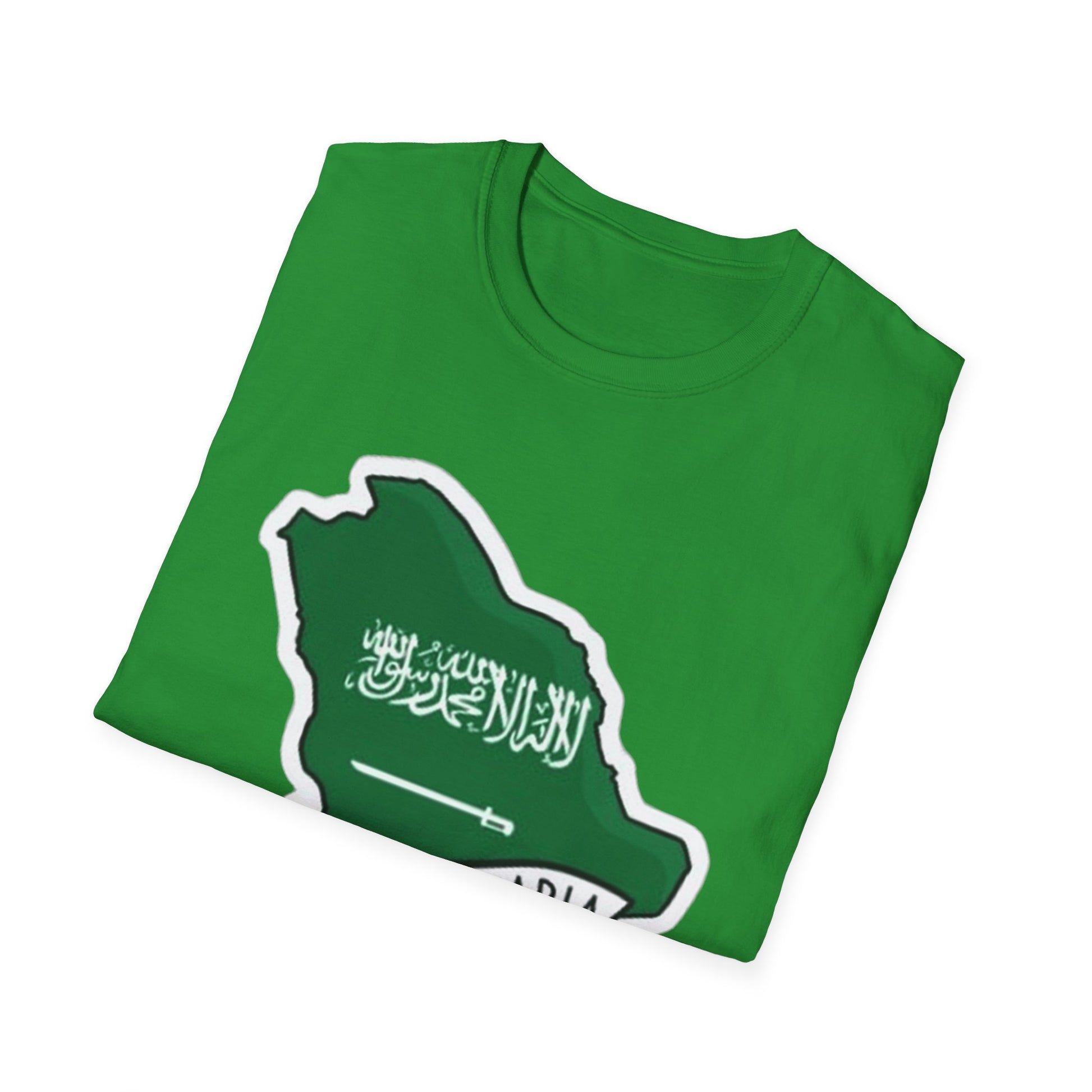Saudi Arabia Map Unisex T-Shirt