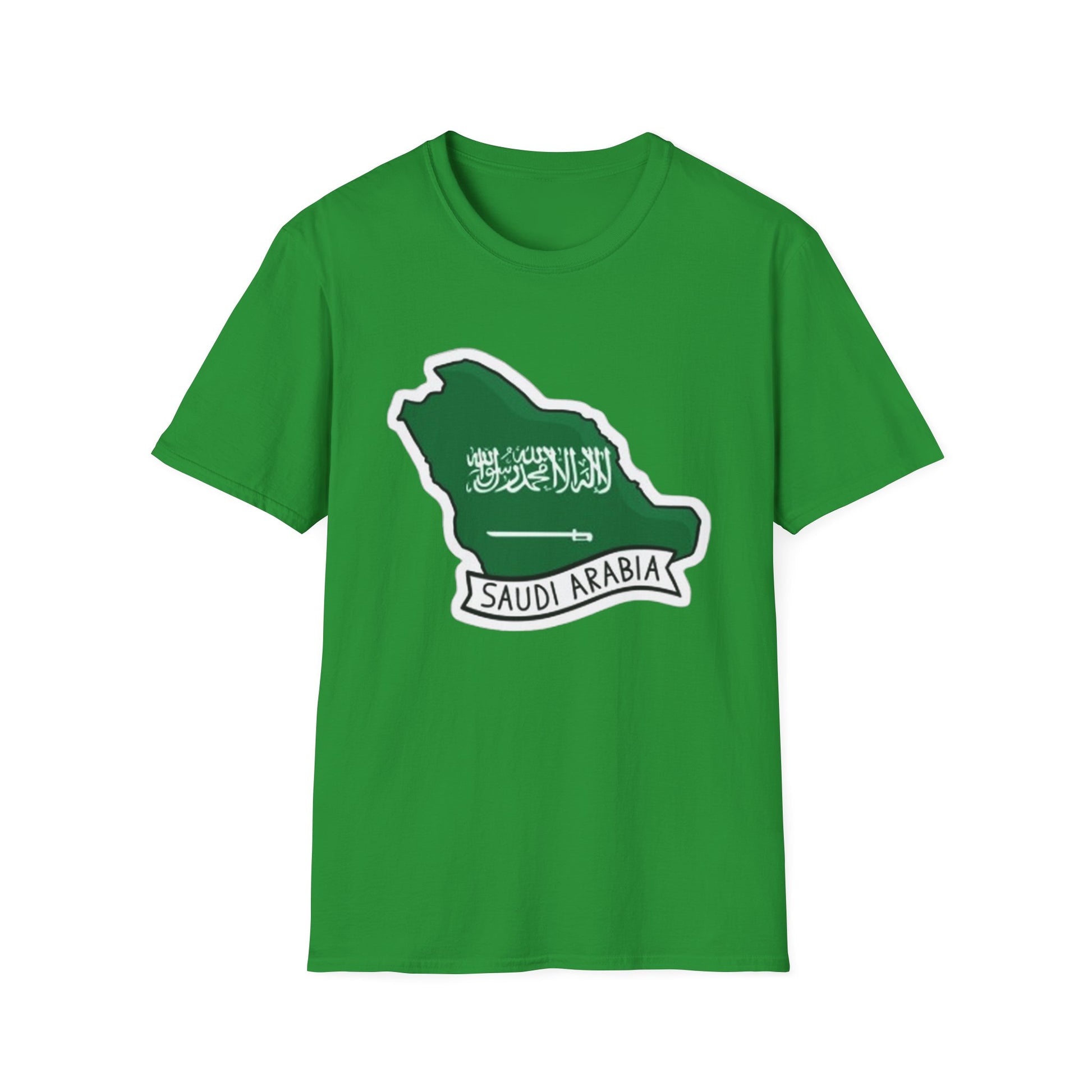 Saudi Arabia Map Unisex T-Shirt