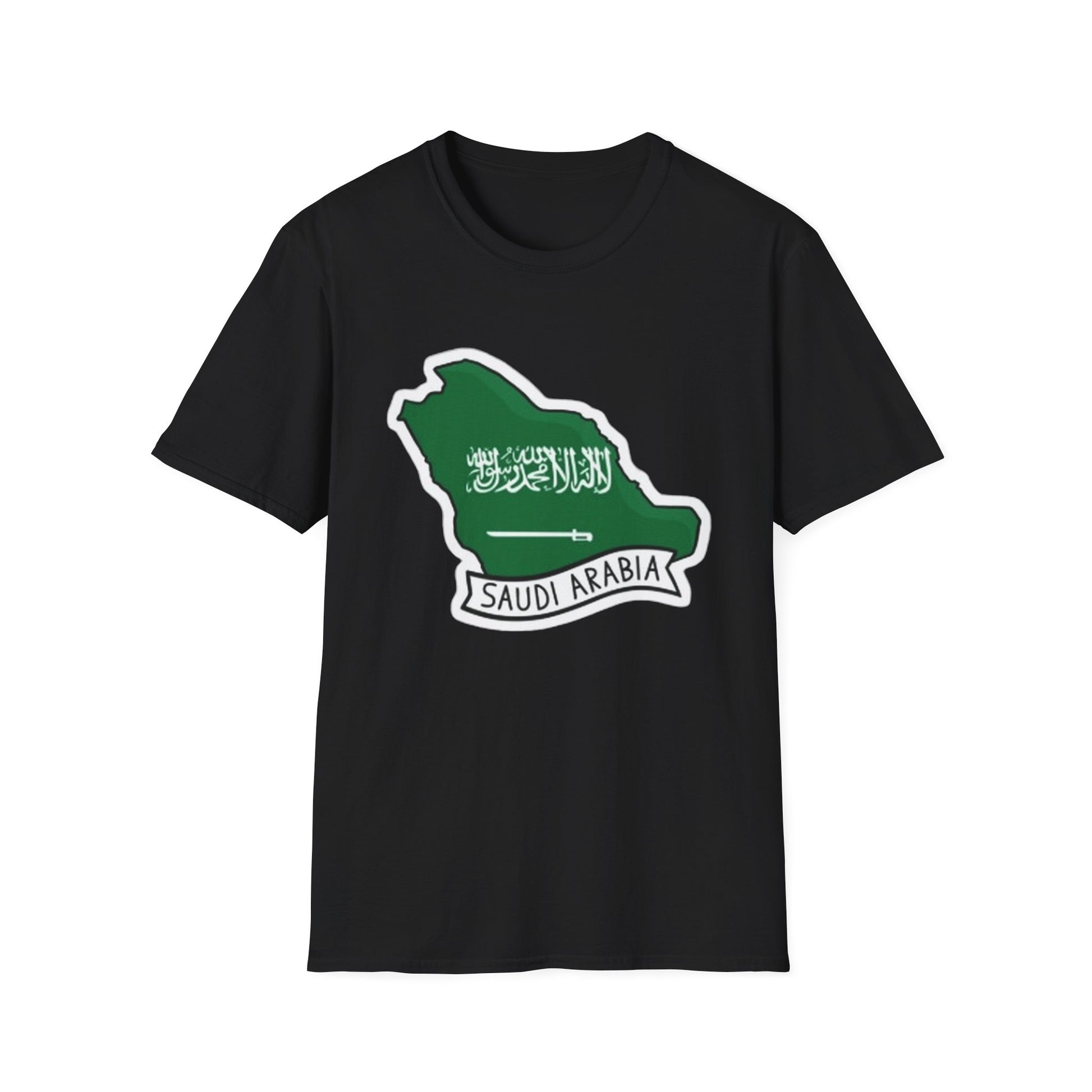 Saudi Arabia Map Unisex T-Shirt
